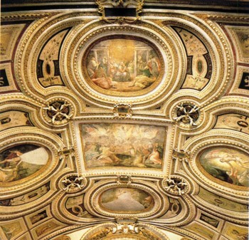 Soffitto Cappella della Sommaria Soffitto Cappella della Sommaria